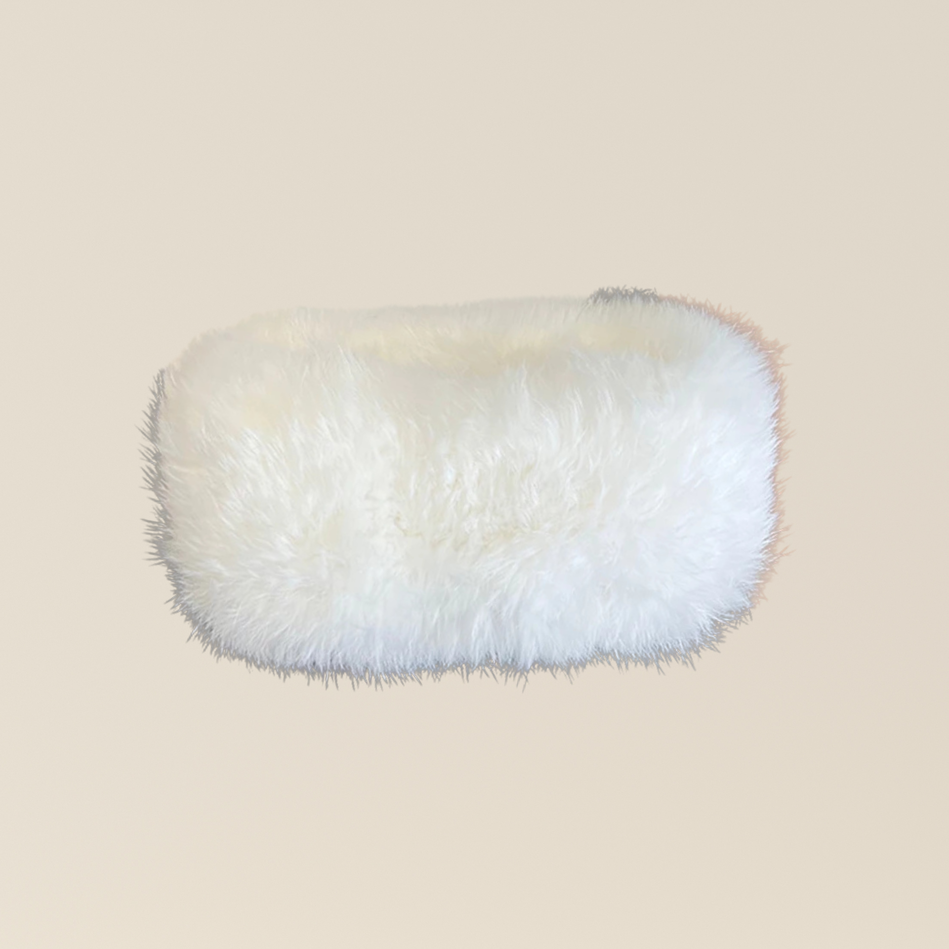Natural Fur Collar & Headband