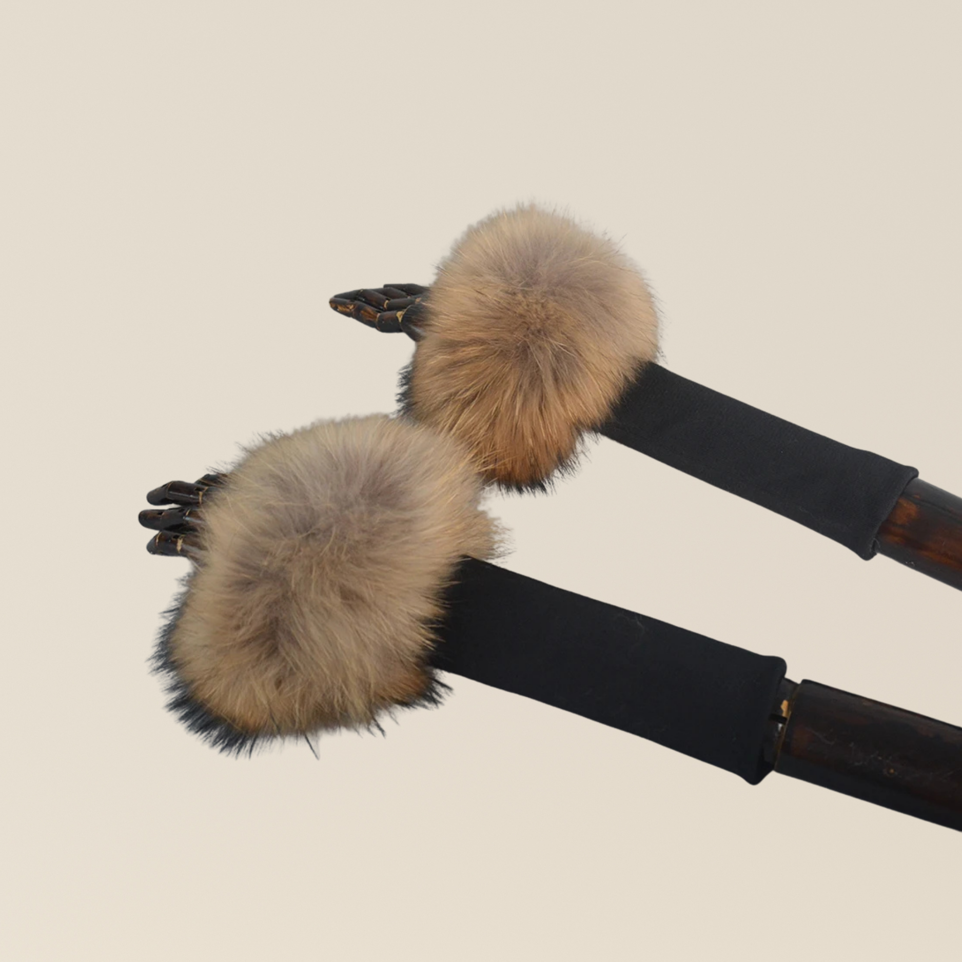 Natural Fur Winter Cuffs