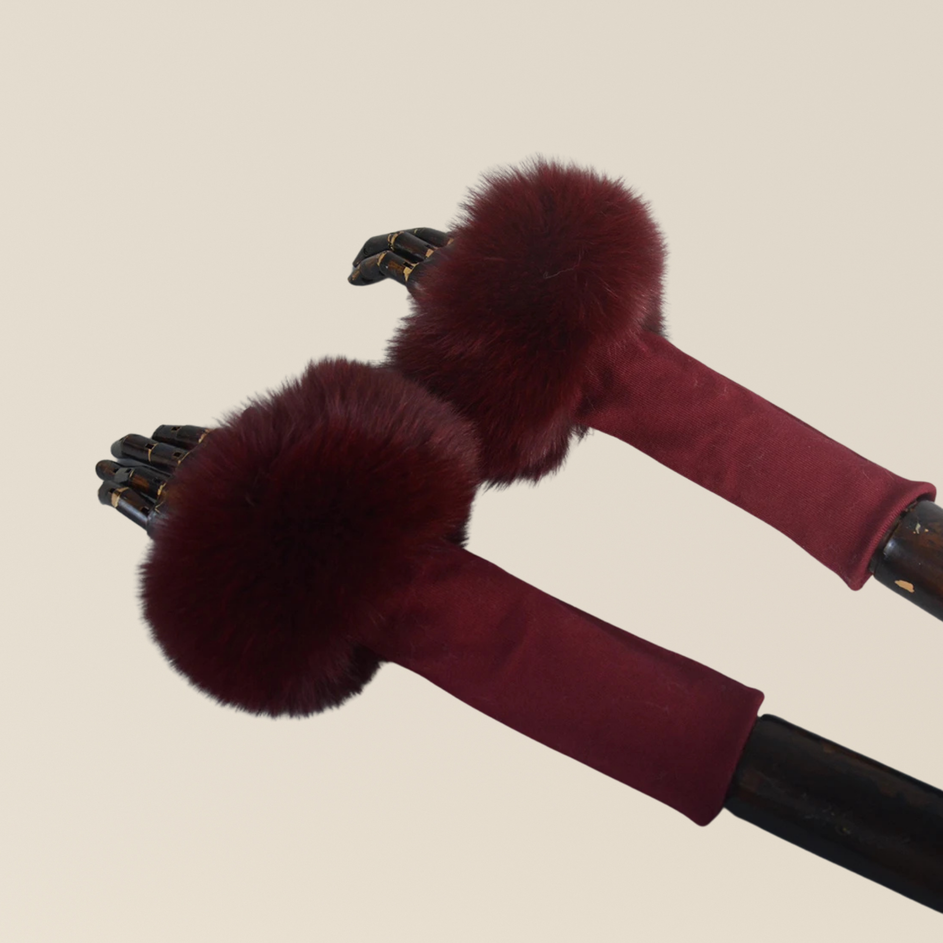 Natural Fur Winter Cuffs