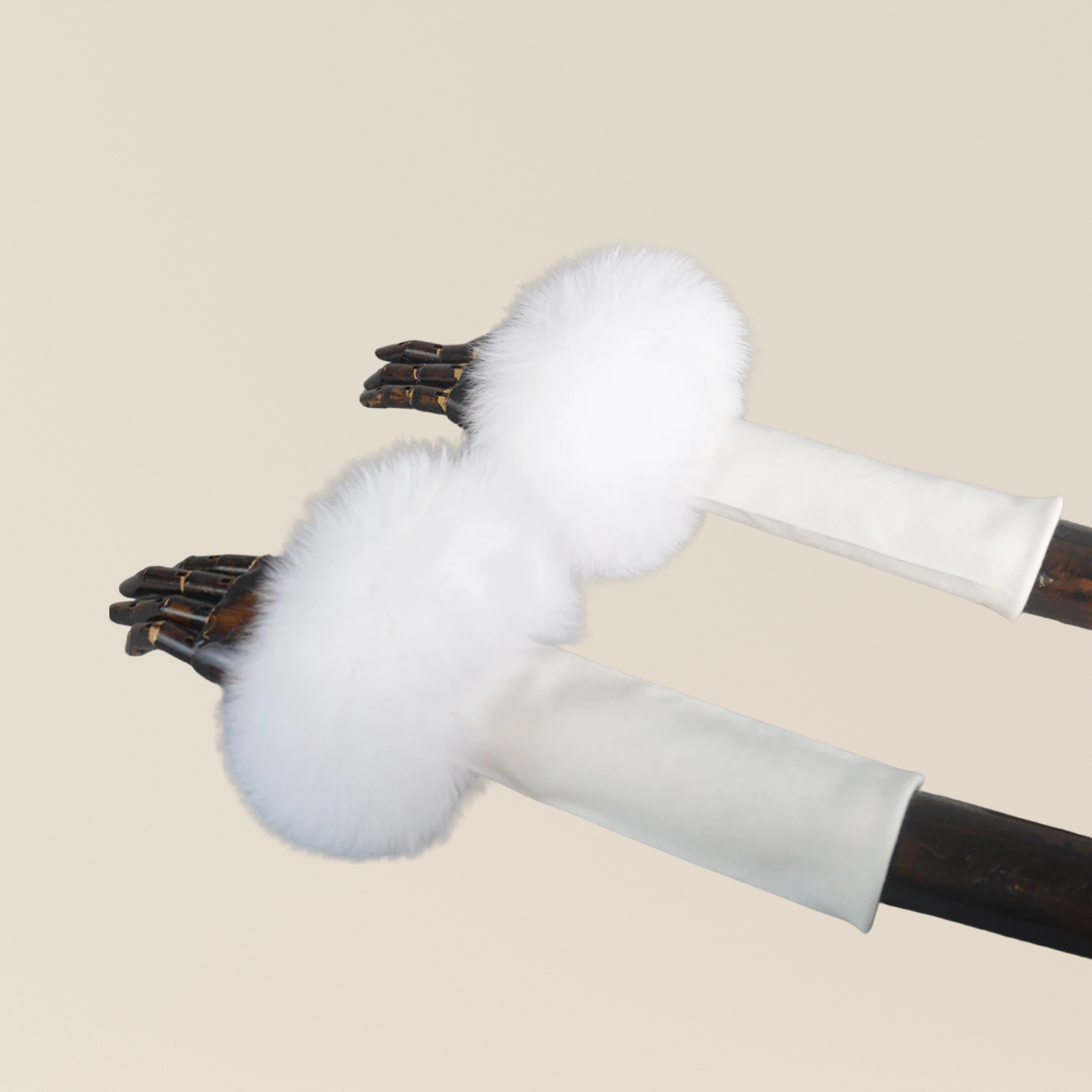 Natural Fur Winter Cuffs