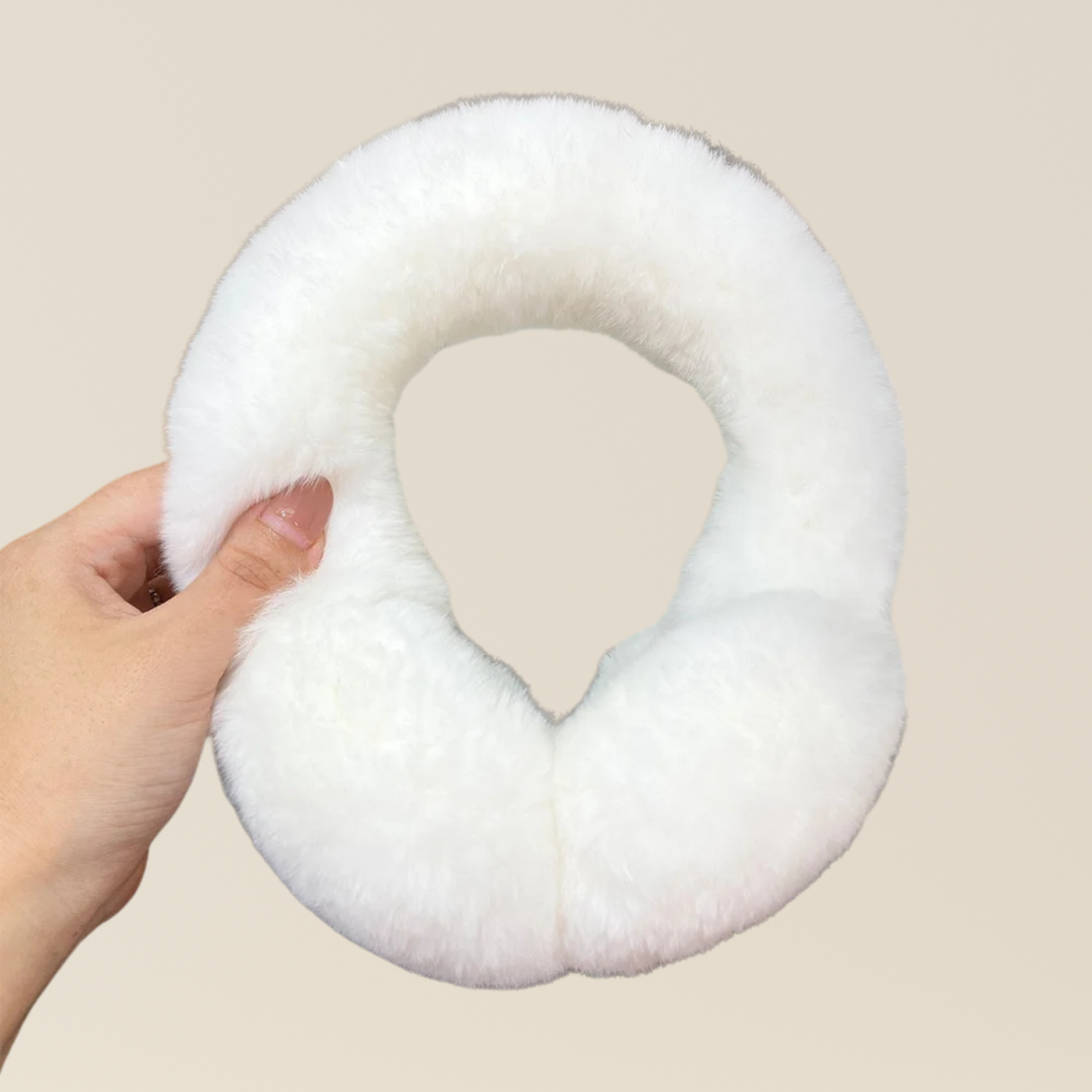 Natural Fur Earmuffs