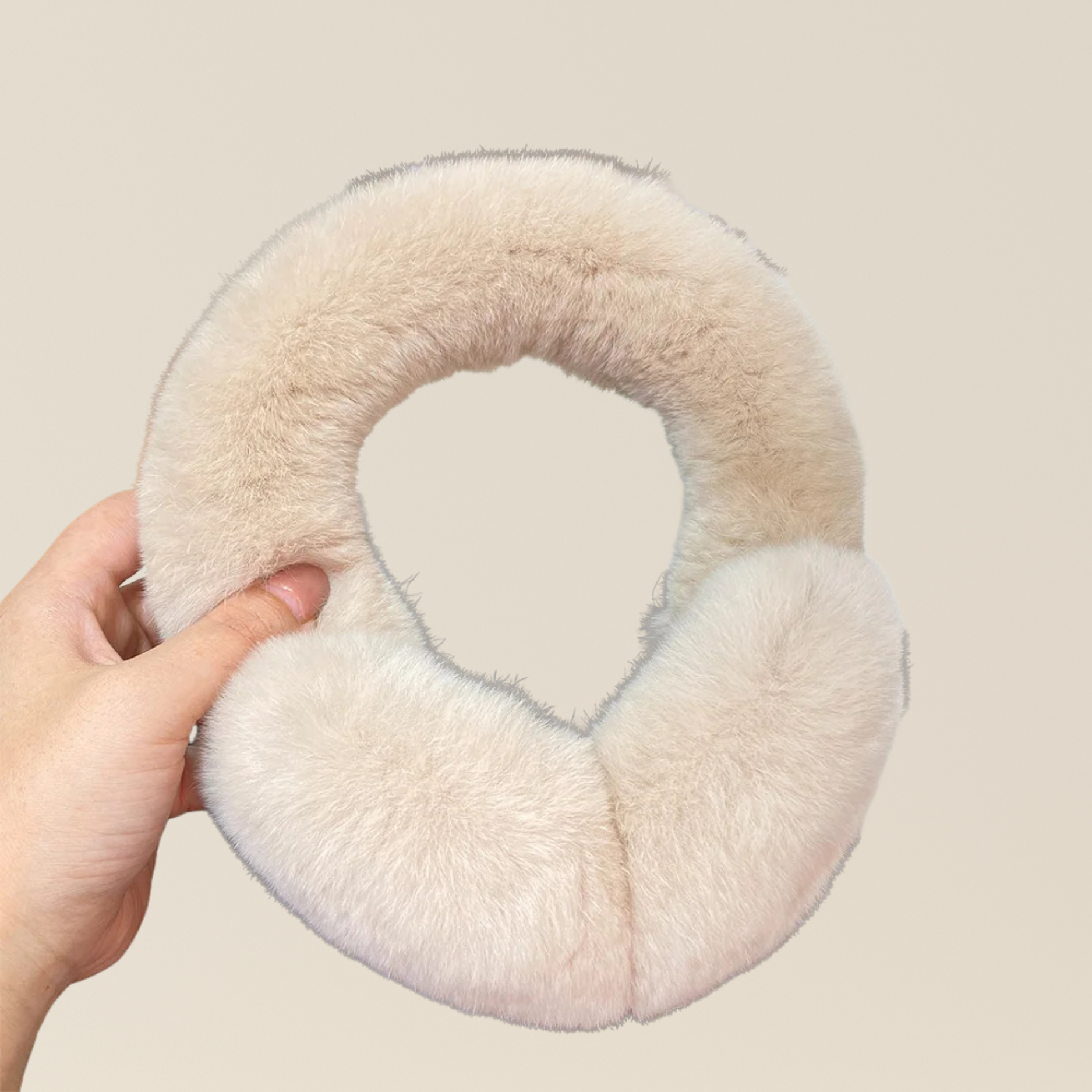 Natural Fur Earmuffs