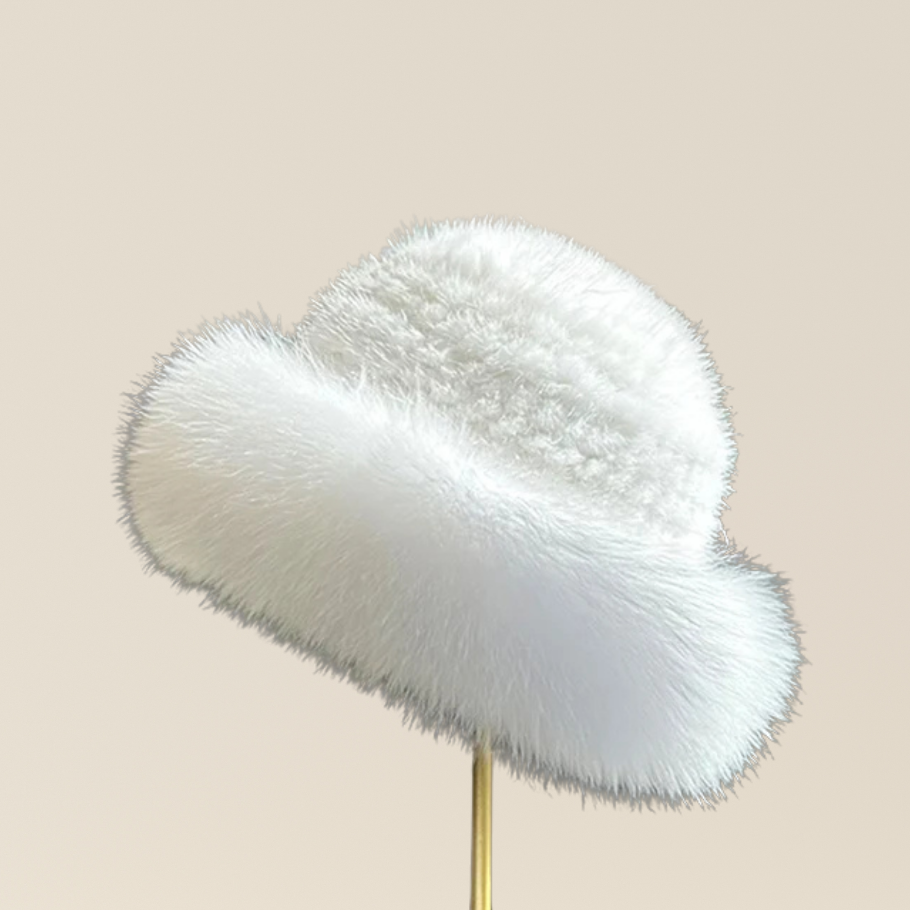 Natural Fur Hat (Beanie Style)