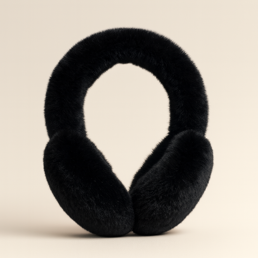 Natural Fur Earmuffs