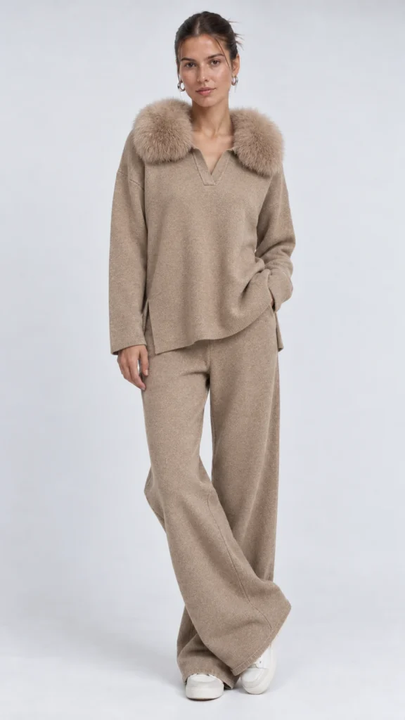 Fjell Collar Set in Camel