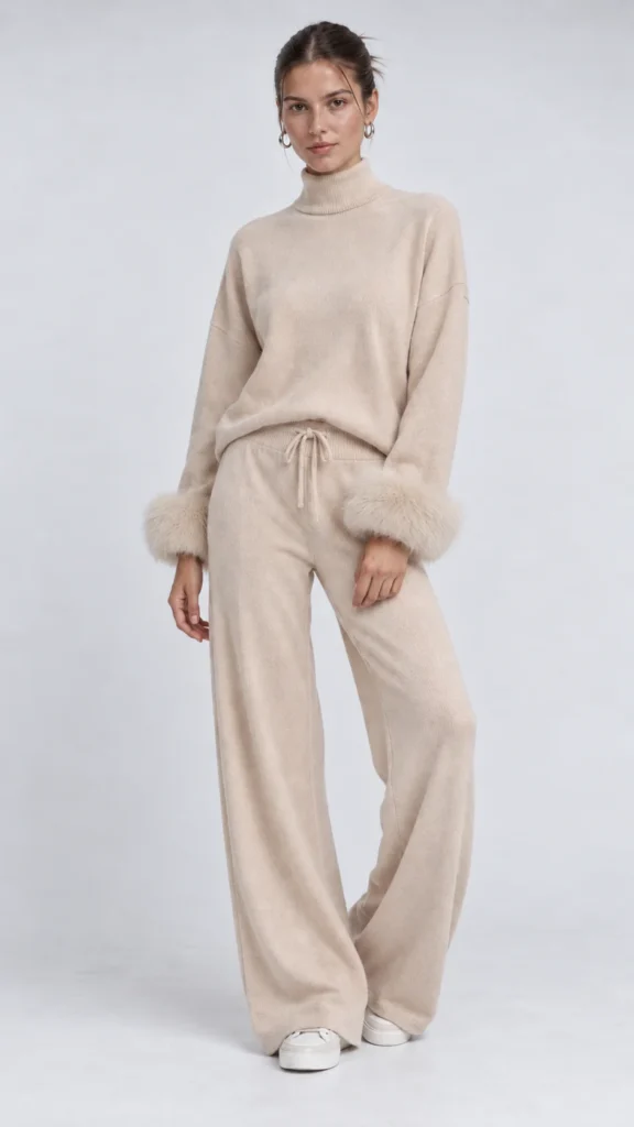 Vinter Knit Set in Ivory